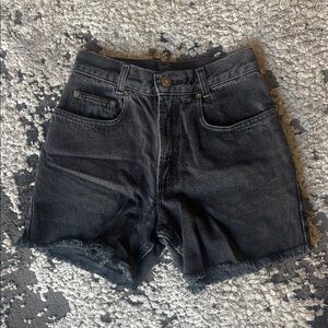 Black Denim Kids’ Shorts